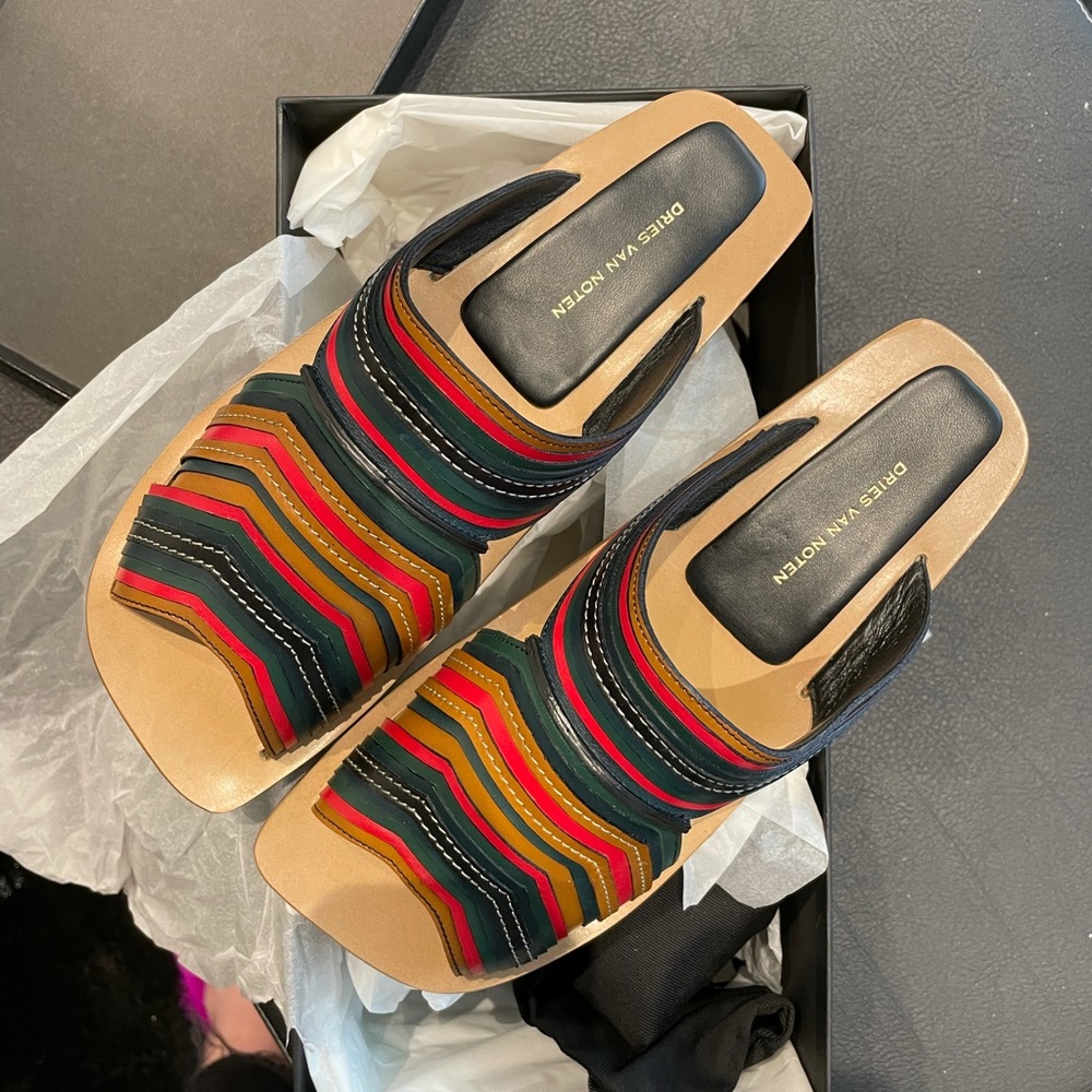 Brand New Dries Van Noten Sandals